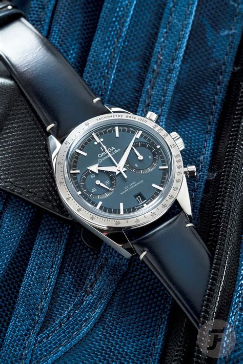 omega speedmaster 57 vs breitling transocean chronograph|【F】 Best Of The Bunch: The Omega Speedmaster '57 In Blue.